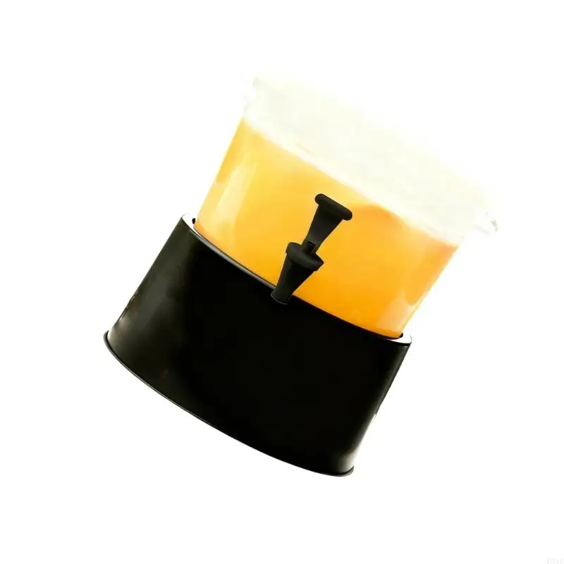 

Plastic Iced Beverage Container Leak Proof Fridge Dispenser with Tap Cocktails Juice Kettle Refrigerator Water Pitcher P9YB