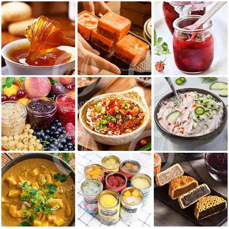 Industrial Automatic Tomato Sauce Making Cooking Pot Jacket Kettle Oil Jacketed Pots With Mixer Electric Jacketed Kettle Price