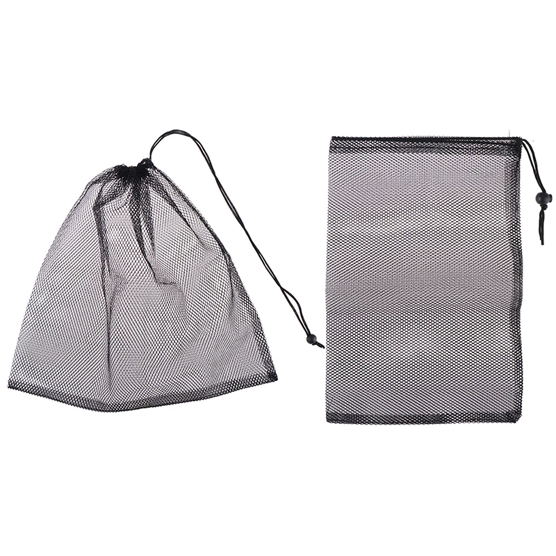 1PCS  Aquarium Filter Bag Fish Tank Mesh Bag Net Pond Bio Ball Active Carbon Isolation Storage