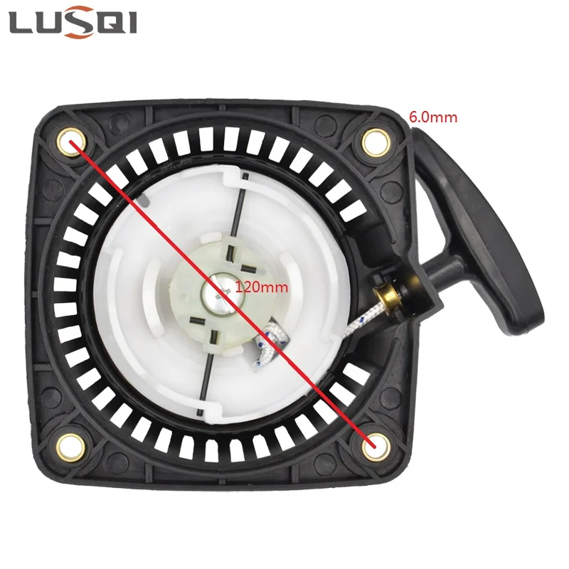 Imagem -02 - Lusqi-recoil Starter e Trimmer Cortador de Grama Bomba de Água Arranque do Motor a Gasolina Peça de Reparo para Honda Gx31 31cc 33cc 35cc 139f Gx22