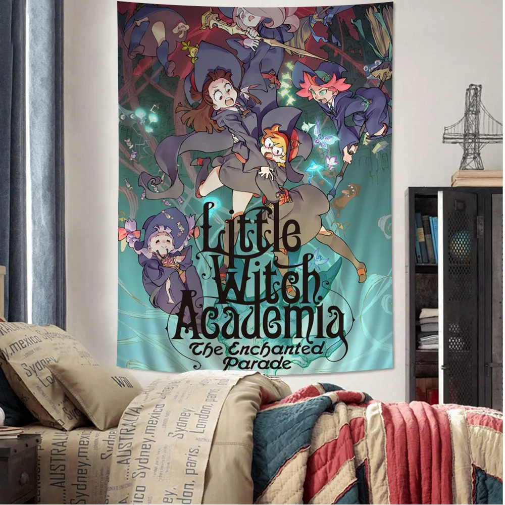 Little Witch Academia Chart Tapestry For Living Room Home Dorm Decor Art Home Decor