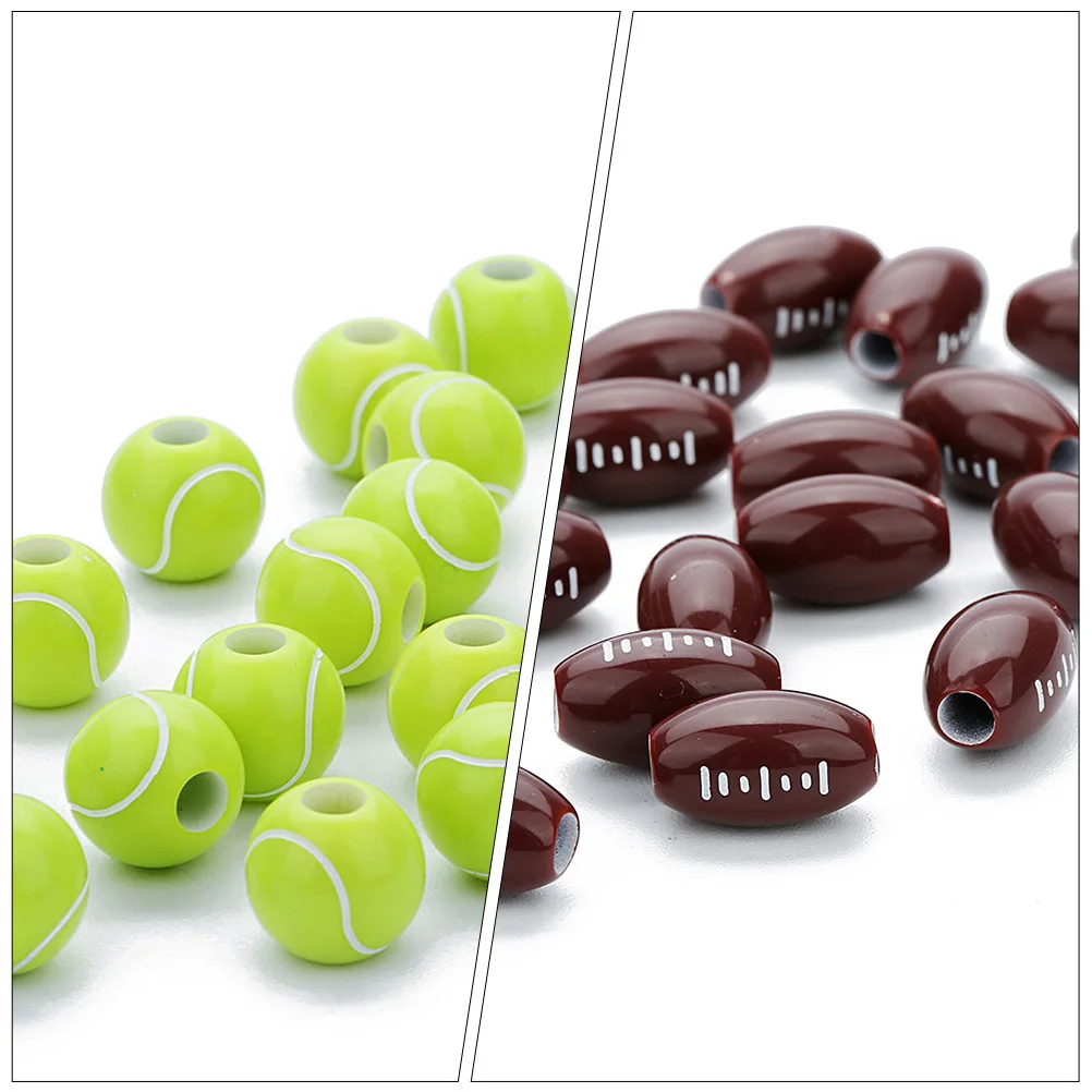 

250Pcs Round Beads High-Quality Acrylic DIY Accessories for Jewelry Making Bracelet Necklace Handmade Crafts Creative