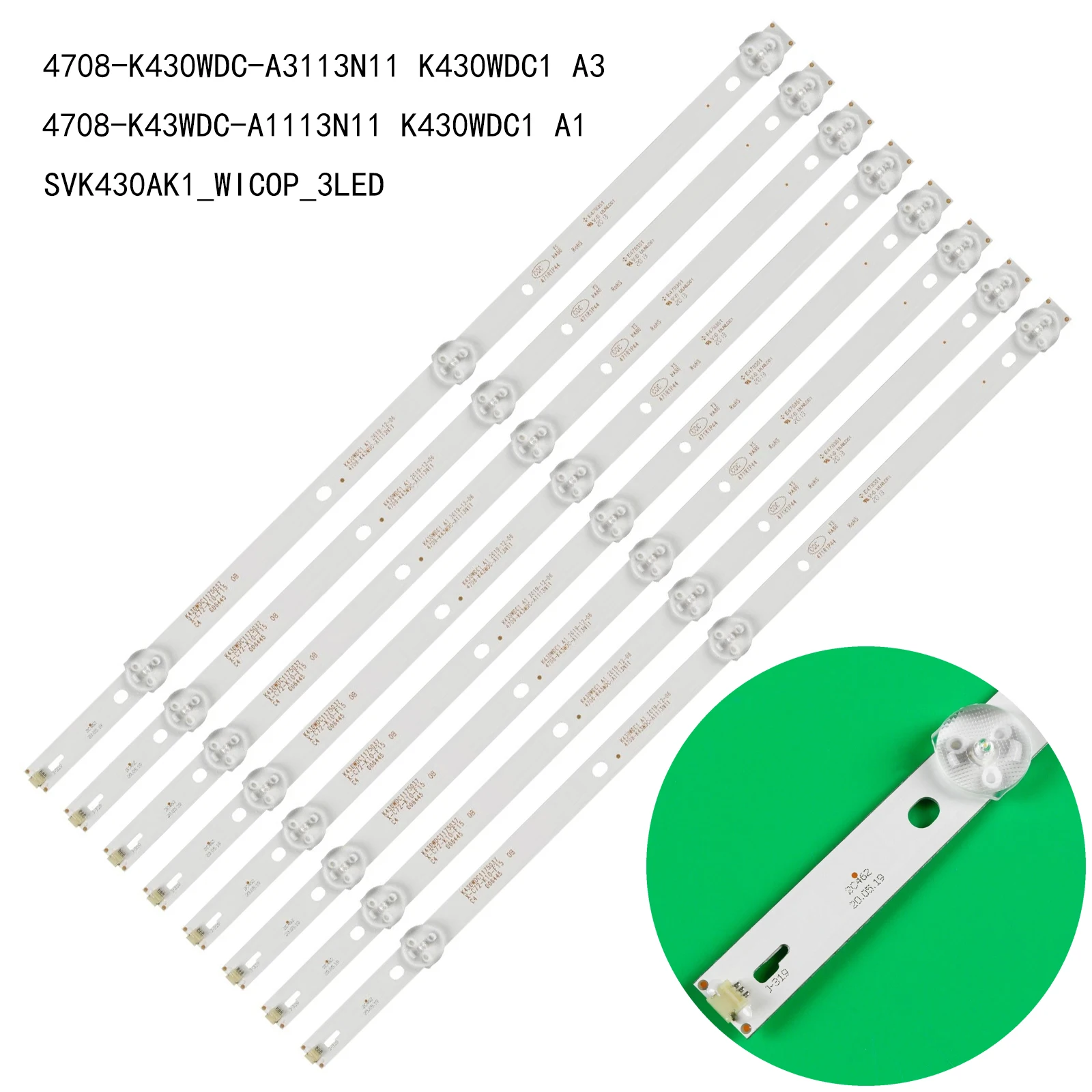 Led Backlight 3Led …