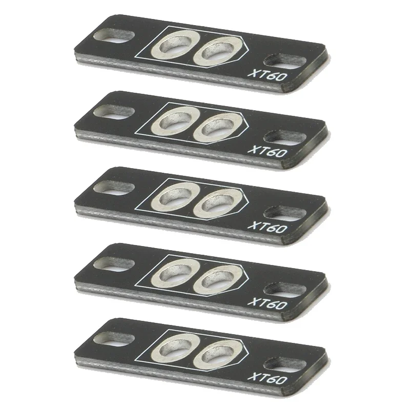 5PCS XT30 XT60 XT90 PCB Welding Board Soldered Plate Plug Fixed Seat Connector Mounting Holder for RC Multicopter Racing Drone