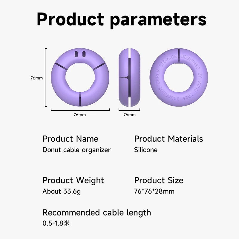 MOSHOU 240W Magnetic Data Cable Storage Magnetic Plug Charger Organizer Cable Management for Samsung Iphone Xiaomi