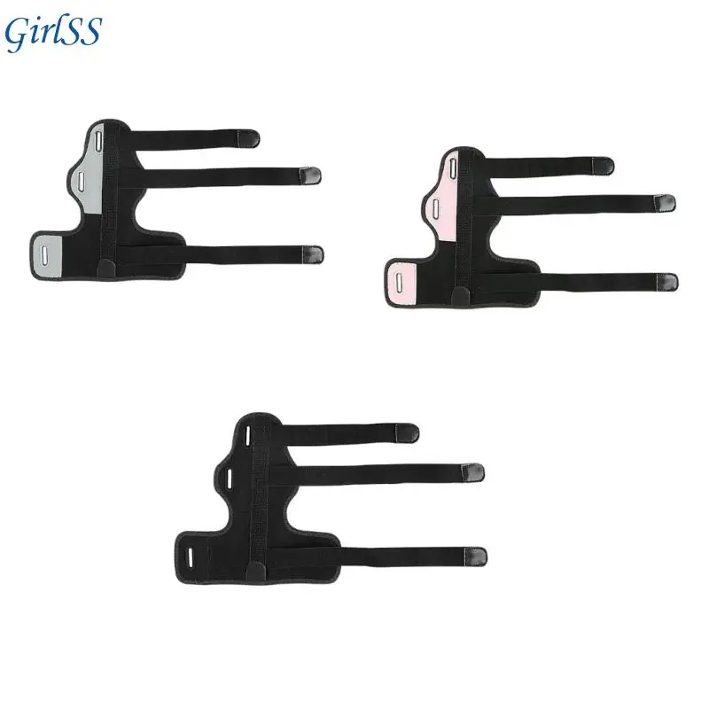 

Finger Support Splint Wrist Brace Gloves With Adjustment Aluminum Stays For Hand Support Guard And Comfort T4MB