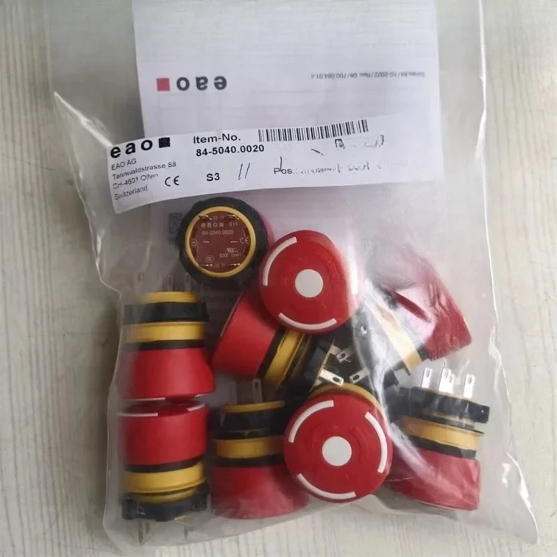 accessoire -84-5040.0020 84-5040.0040 noodstopschakelaar knop, (1PCS)