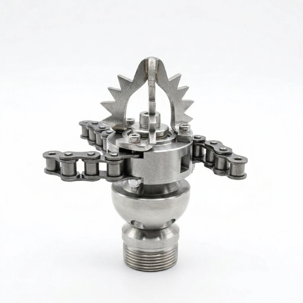 Blasting King High Pressure Pipeline Dredging Nozzle Diamond Tip Rotating Removing grease Sewer Drain nozzle with Chain cutting