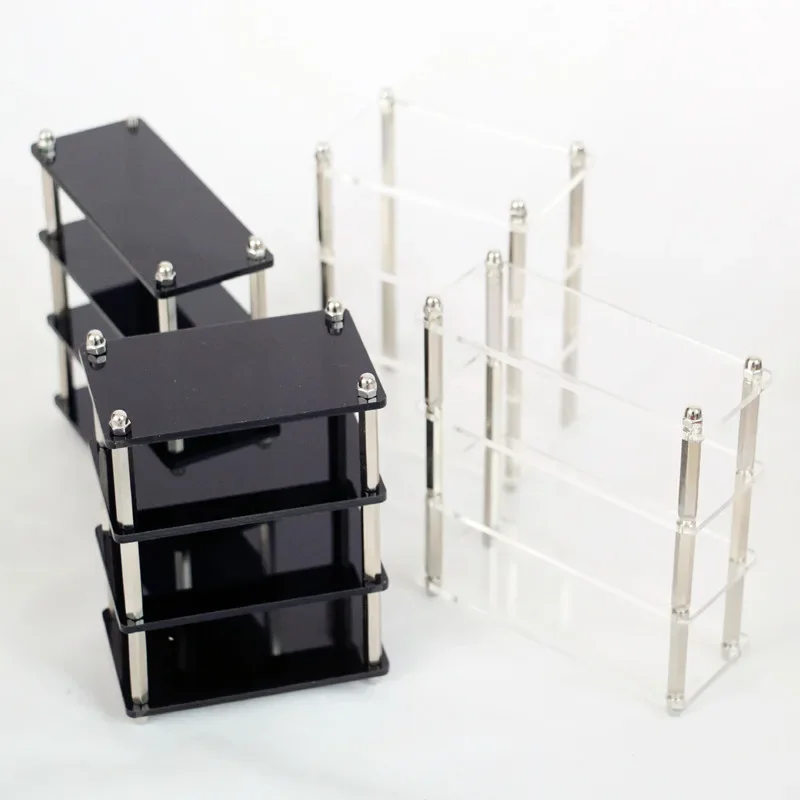 1:12 Dollhouse Mini Multiple Transparent Lockers Miniature Items Bookcase Storge Cabinet Doll House Furniture Accessories toys