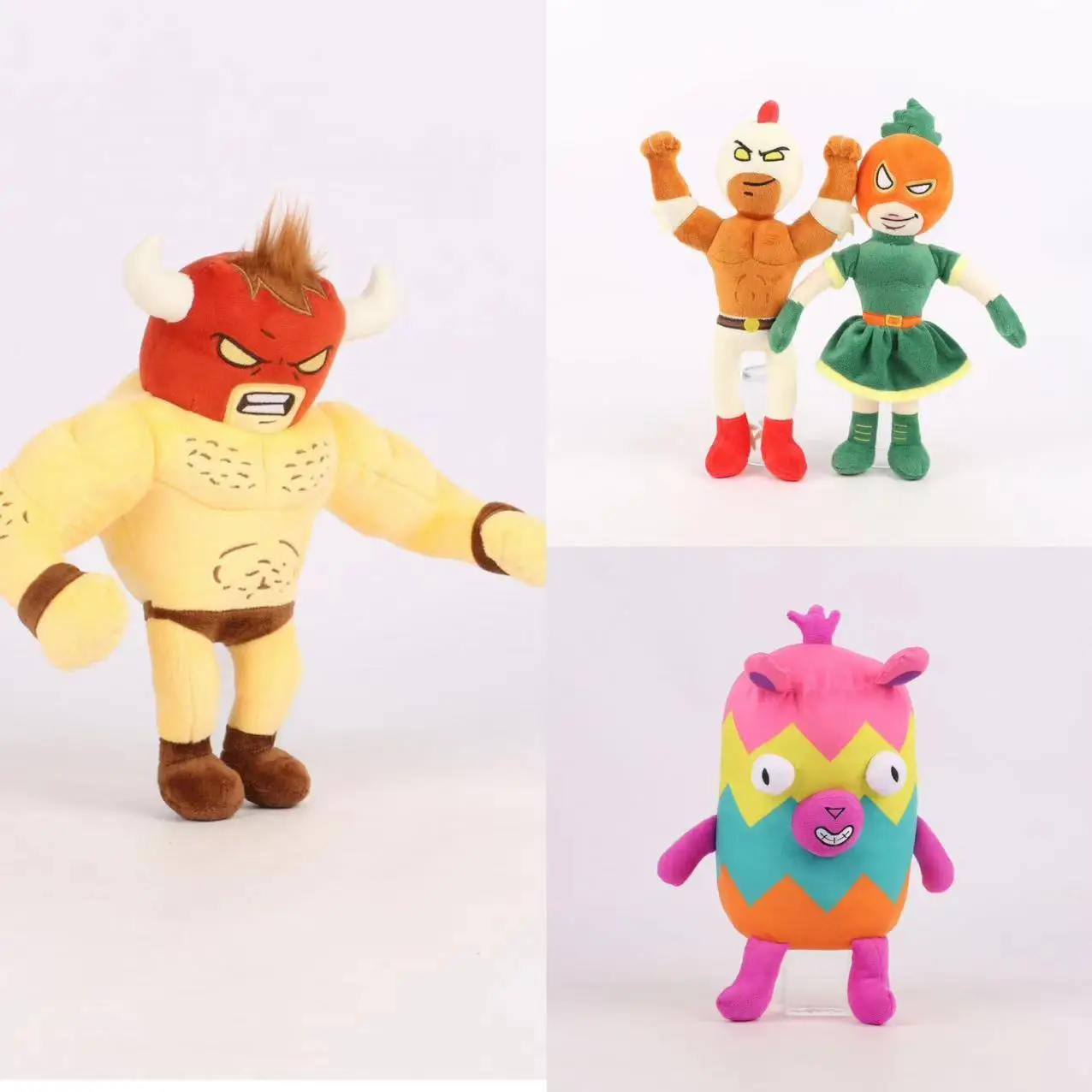 Muñeca de peluche suave de Burrito, juguete de Burrito, Bison, venganza, Burrito mexicano, juego de imagen de Búfalo, Burrito, Launcha Libre, Piñata