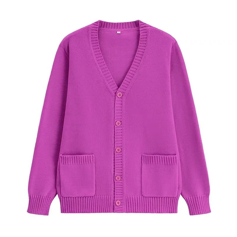 

Nurse Sweater Cardigan Coat Sweater Overalls Hospital Warm Nurse's Uniform Without Velvet Anti-pilling Blue Coat Women's Sweater