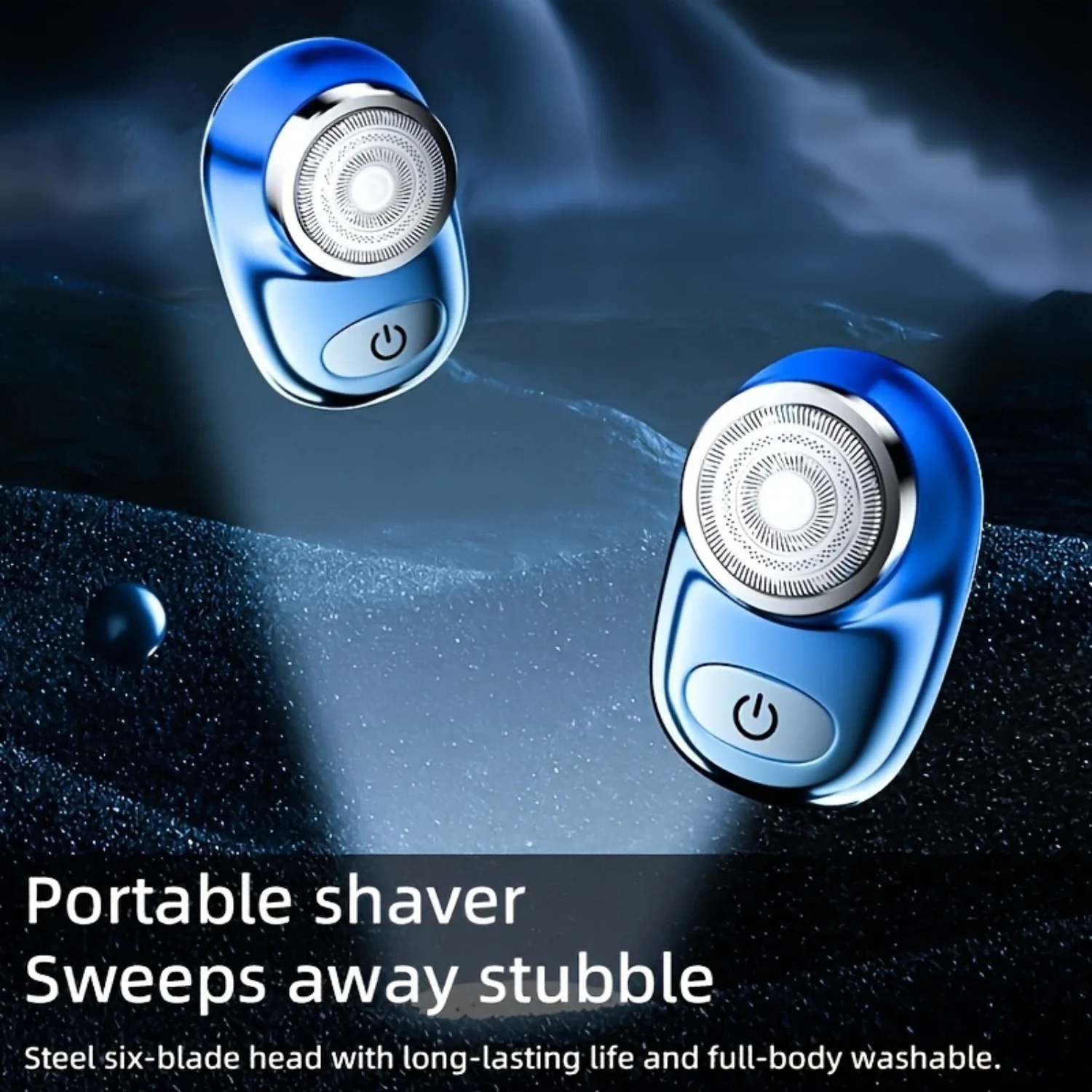 Portable Men's Shaver Travel Mini Beard Scraper for Man