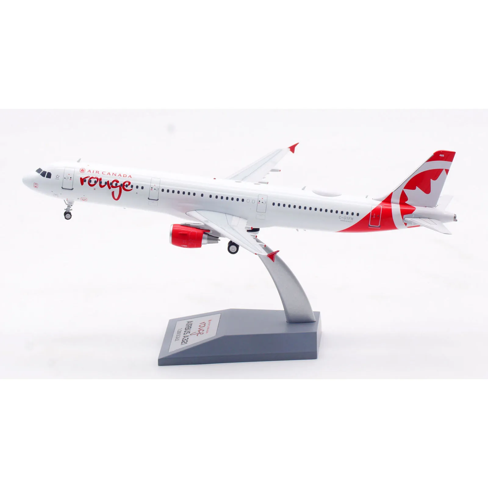 B-321-GYFM Alloy Collectible Plane Gift B-Models 1:200 AIR CANADA ROUGE Airbus A321 Diecast Aircraft Jet Model C-GYFM