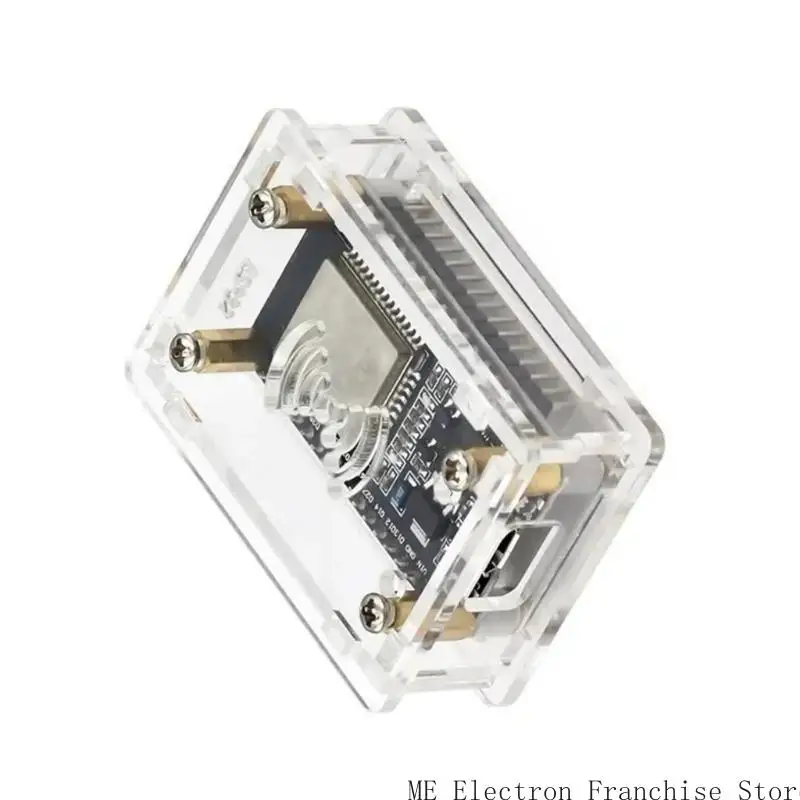 

T5EA Clear Acrylic Case Guard For NodeMcu Lua CP2102/CH340G ESP32 Development Board With Loose Part Protections and Display