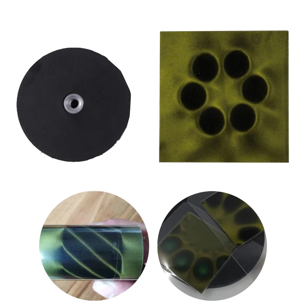 25/30/50mm Magnetic Field Viewer Magnet Poles Testing Card Magnetism Area Observation Film Card Magnet Detector Pattern Display