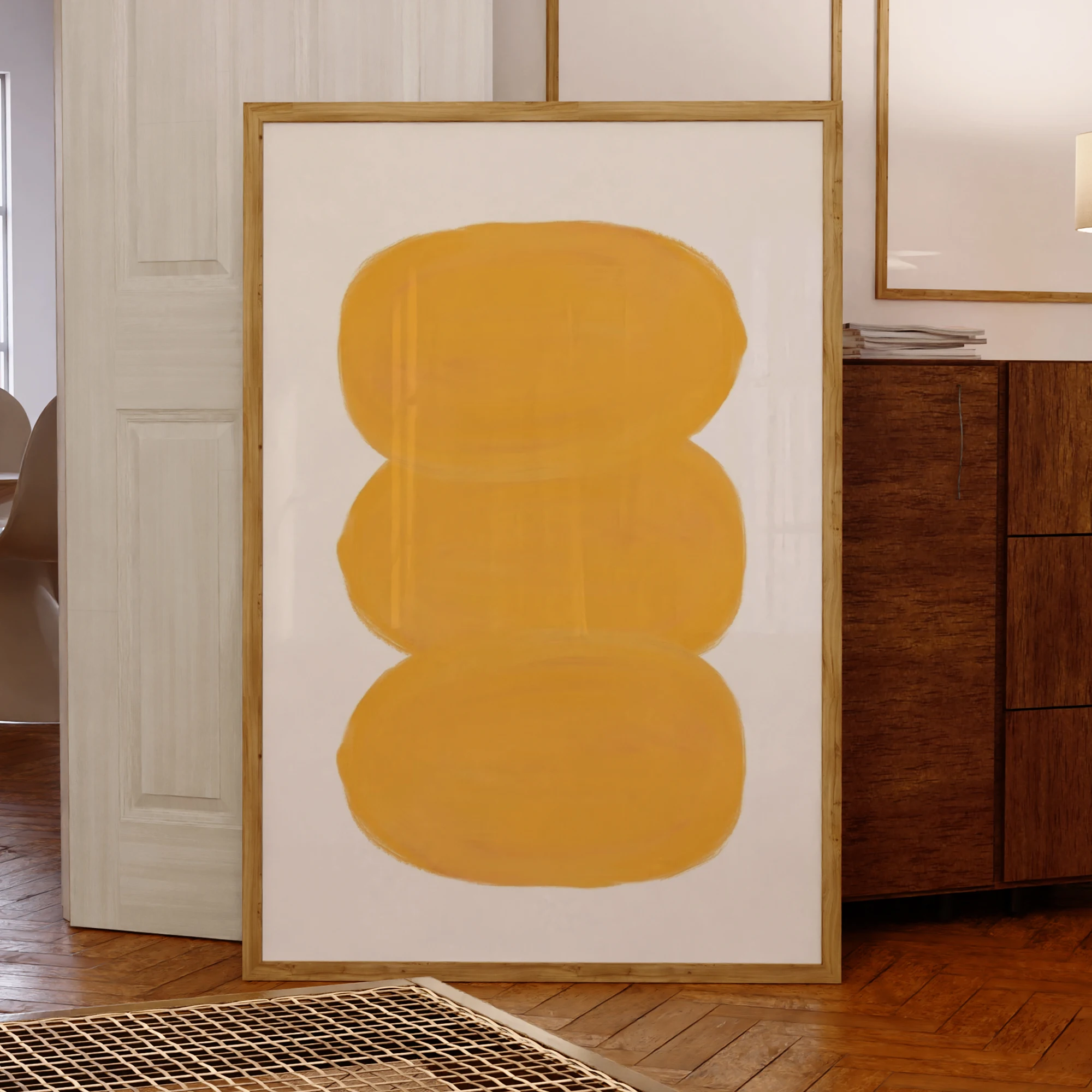 Gemalt abstrakte Formen Wand Kunstdrucke Leinwand Malerei Poster Bild für Wohnzimmer Schlafzimmer Home Decor