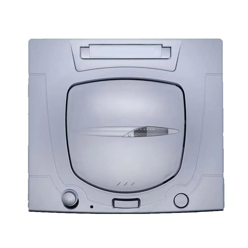 Plastic shell case  for Sega Saturn SS game console  repair silver gray Colorful Colors