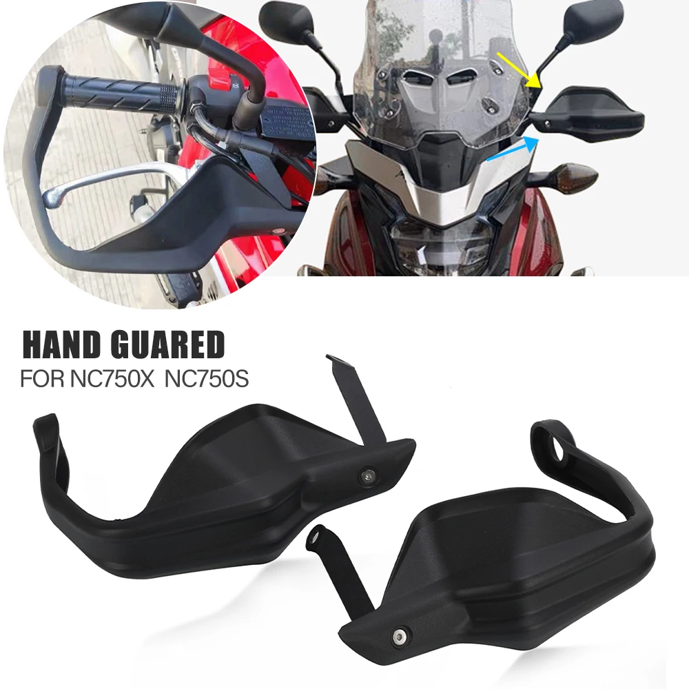 

For Honda NC750X NC 750X DCT NC750S NC700X CB650F CTX700 Handguard Hand Guard shield Protector Motorcycle Windshield Accessories