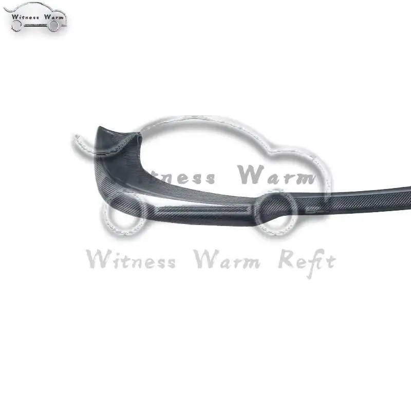 For Mercedes-benz W212 Sport Bumper 10-13 Amg Style Carbon Fiber Front Bumper Lip Spoiler Front Chin view 5
