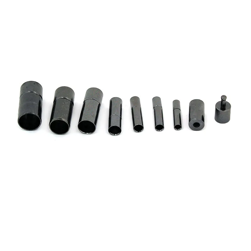 10 Stück Kupfer-Schnallen-Endkappen, Bajonettverschluss für Schmuck, 2 3 4 5 6 8 mm, Kordelverschluss, DIY-Armband, Halskette, Schmuckzubehör – Detail 3