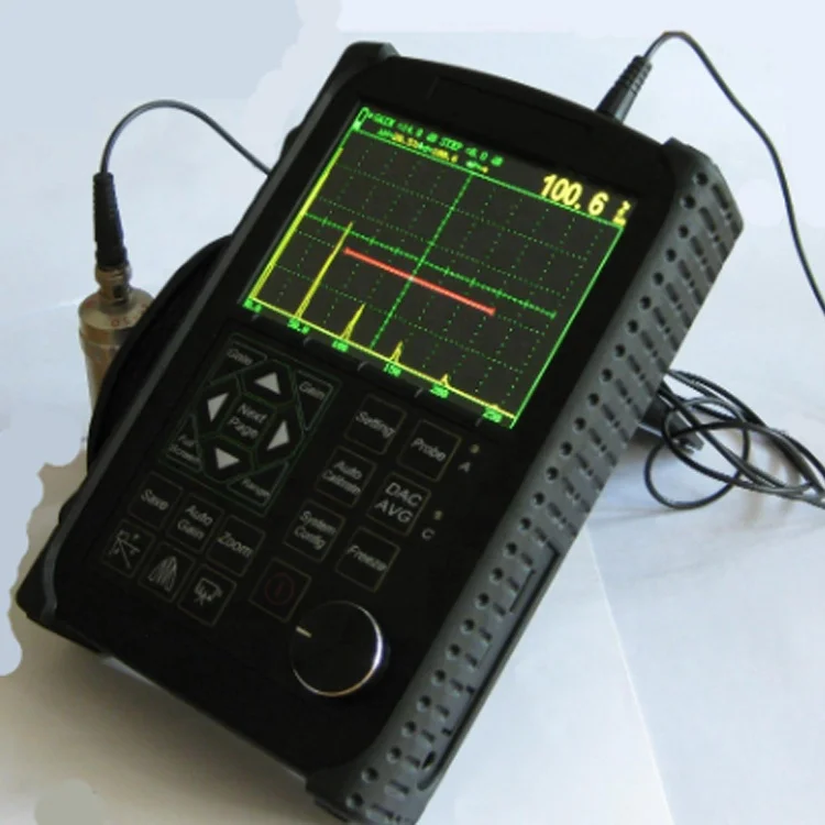 Ultrasound Test Instrument Metal Flaw Detector/ Portable Digital Ultrasonic Flaw Detection Thickness Gauge view 2