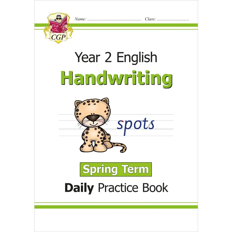 

New KS1 Handwriting Daily Practice Book Year 2 Spring Term CGP Books Coordination Group Publications 9781789085464 Book