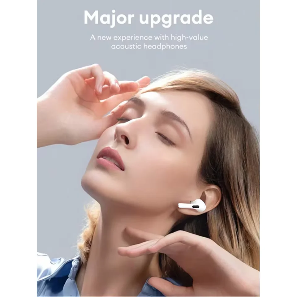 جديد Airs Pro 2 سماعات لاسلكية ثلاثية الأبعاد ستيريو بلوتوث سماعات أذن TWS سماعة مع علبة شحن ANC سماعة لجميع الهواتف