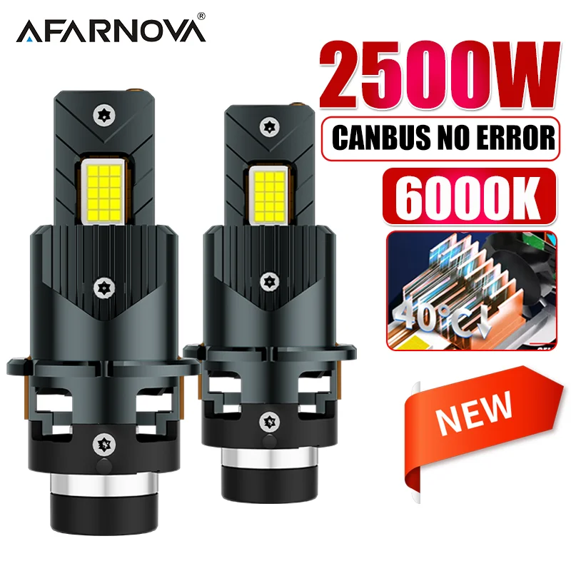 

D2S D4S 1:1 Светодиодные фары HID D1S D3S D1R D3R Ксеноновые светодиодные лампы CANBUS Kit 2500W D2R D4R Автомобильная лампа 9570 CSP Plug&Play