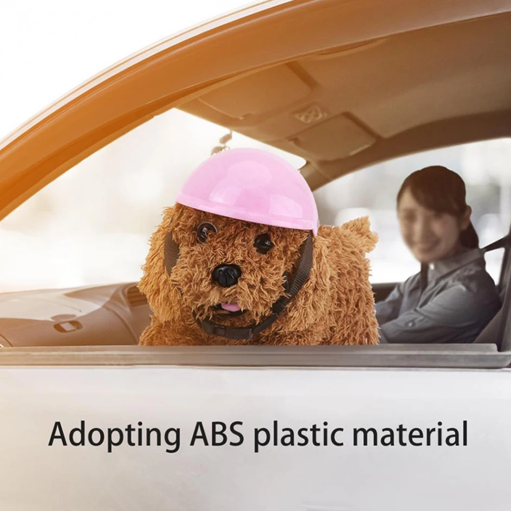 Suministros geniales para perros, accesorios de protección de moda, correas ajustables ligeras, sombrero para perros, disfraz para mascotas, tocado de plástico