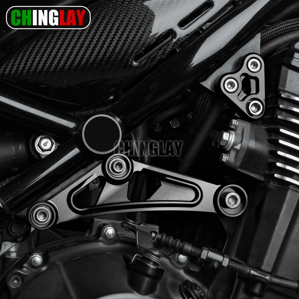 Z900rs محرك شماعات مجموعة لكاواساكي Z900RS 2018-2025 هيكل إطارات المحرك دعم حماية قوس سبائك الألومنيوم الملحقات #3