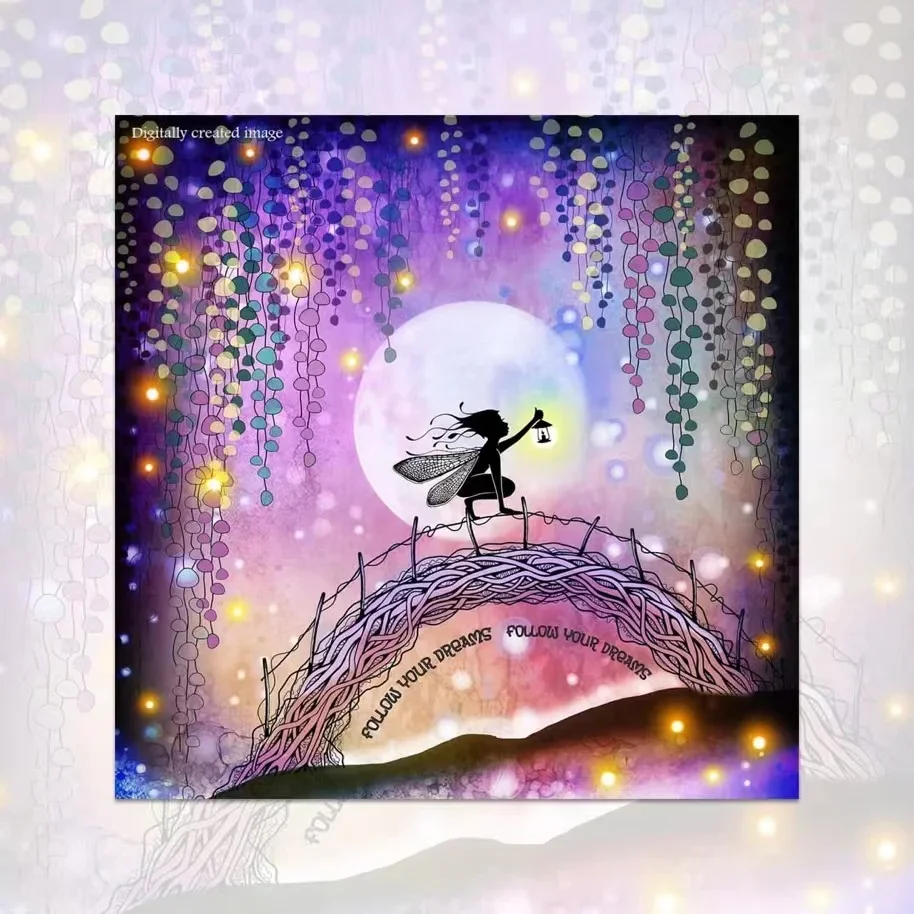 The witch in fairy tales big sale clear silicone stamps for DIY scrapbooking craft supplies stamp photo album card making view 6