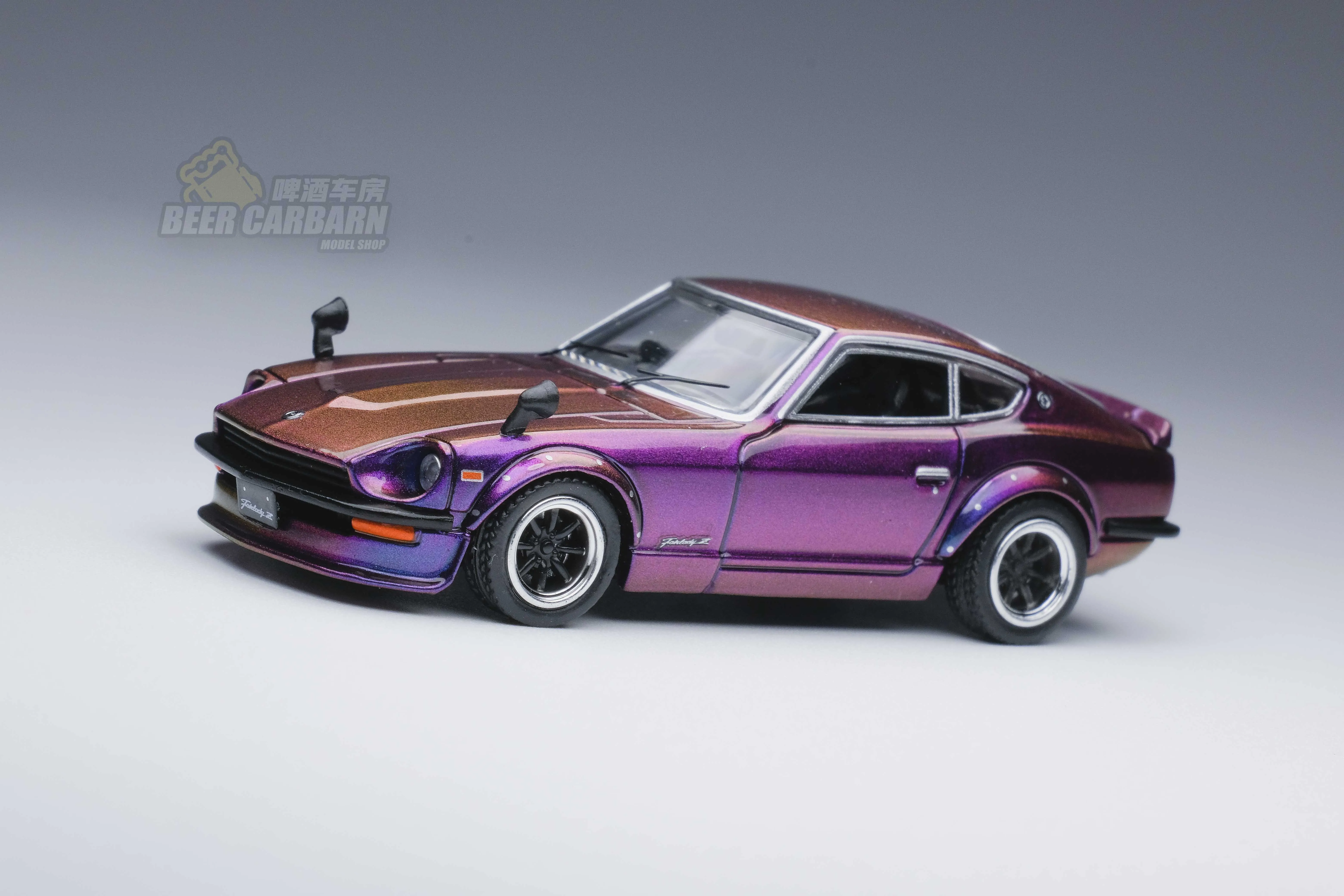 INNO  1:64  Nissan Fairlady Z s30 midnigth purple II Collection of Simulation Alloy Car Model Children Toys