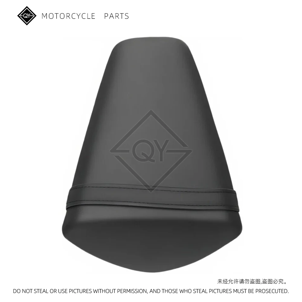 Motorcycle Black Rear Seat Cushion Pressure Relief Comfortable Passenger Pad For KAWASAKI NINJA ZX10R ZX-10R 2011 2012 2013-2015