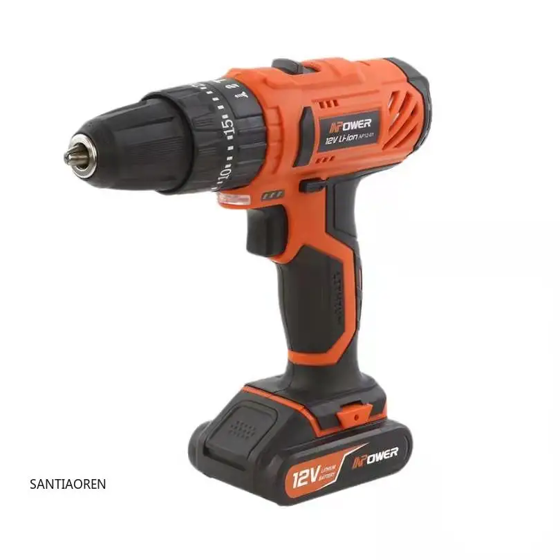 

202512V Cordless Drill Set Lithium Battery Electric Drill BMC Package Cordless Screwdriver Power Drills