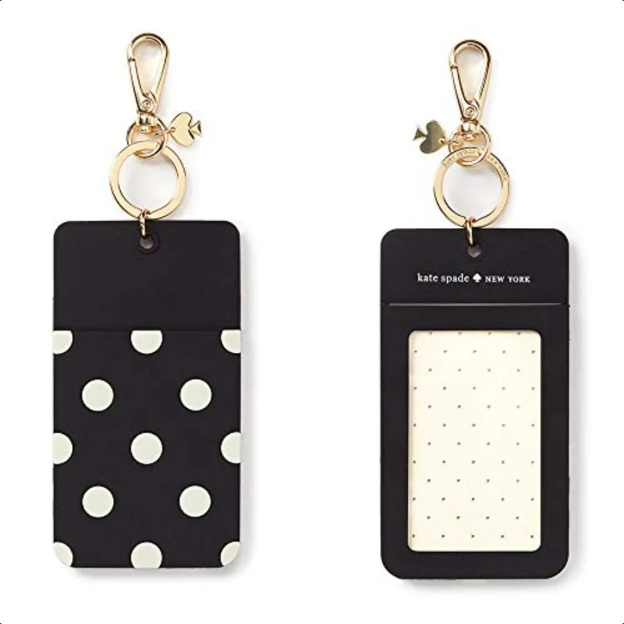 

Women's Id Clip Black Dot Size