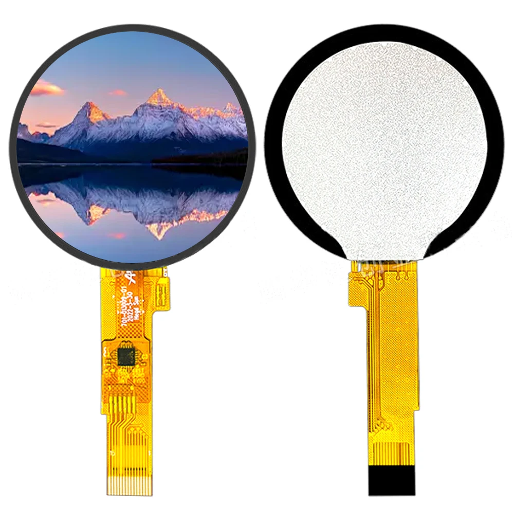 

1.28 Inch TFT LCD Display Module IPS Curved Screen 15Pin Plug-in Interface 4WSPI Interface 240*240 HD Screen