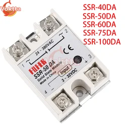 Solid State Relay Module SSR-40DA SSR-50DA SSR-60DA SSR-75DA SSR-100DA High Quality Relay Module for PID Temperature Control