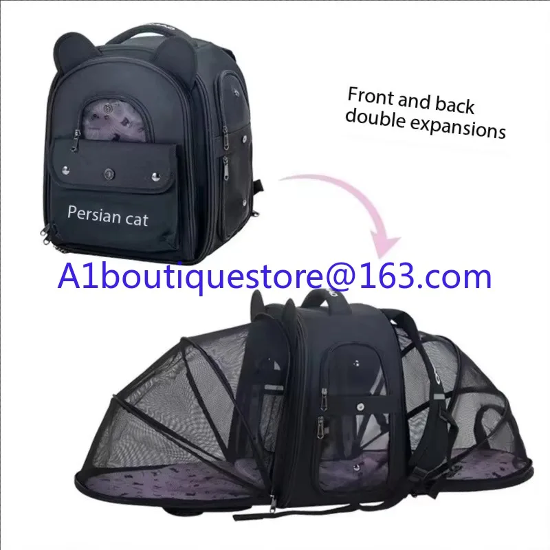 Tent Design Pet foldable portable shoulder large capacity bag Multi-functional convenient bag  pet carrier bag(1PCS)