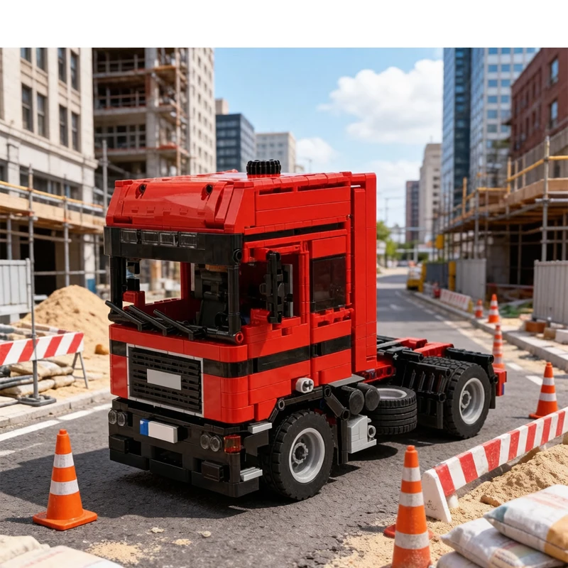 MOC-101103 Classic Truck F2000 V10 Puzzle Building Blocks 1330PCS Adult Educational Puzzle Toy Gift