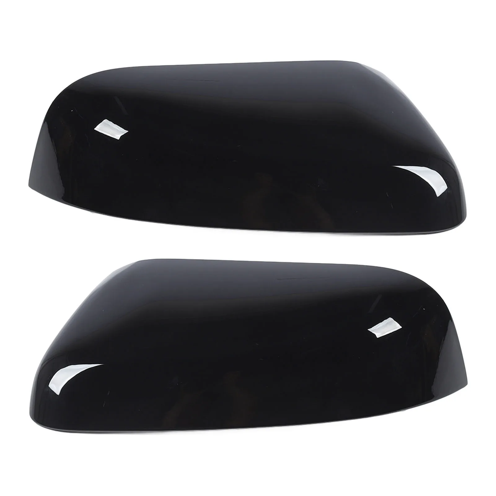 

Car Rearview Mirror Cover Black Weatherproof Wing Mirror Housing Door Side Mirror for 2016-2020