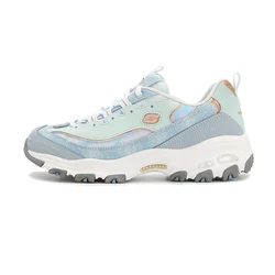 Skechers/Skechers women's shoes panda shoes denim tie-dye cushioning sports casual shoes