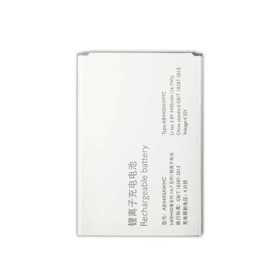 NEW 4400mAh AB4400AWMC Battery for PHILIPS V387 Cell Phone Replacement Batterie Bateria Warranty 1 Year