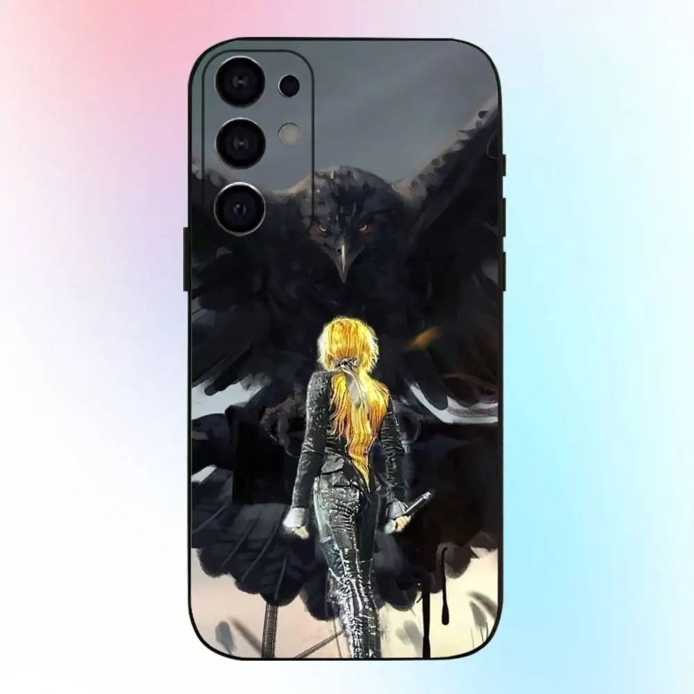 حافظة هاتف M-Mylene F-Farmer لهاتف سامسونج S25، S24، S21، S22، S23، S30، Ultra، S20، Plus، Fe، Lite، Note، 10,9,5G غطاء أسود #2