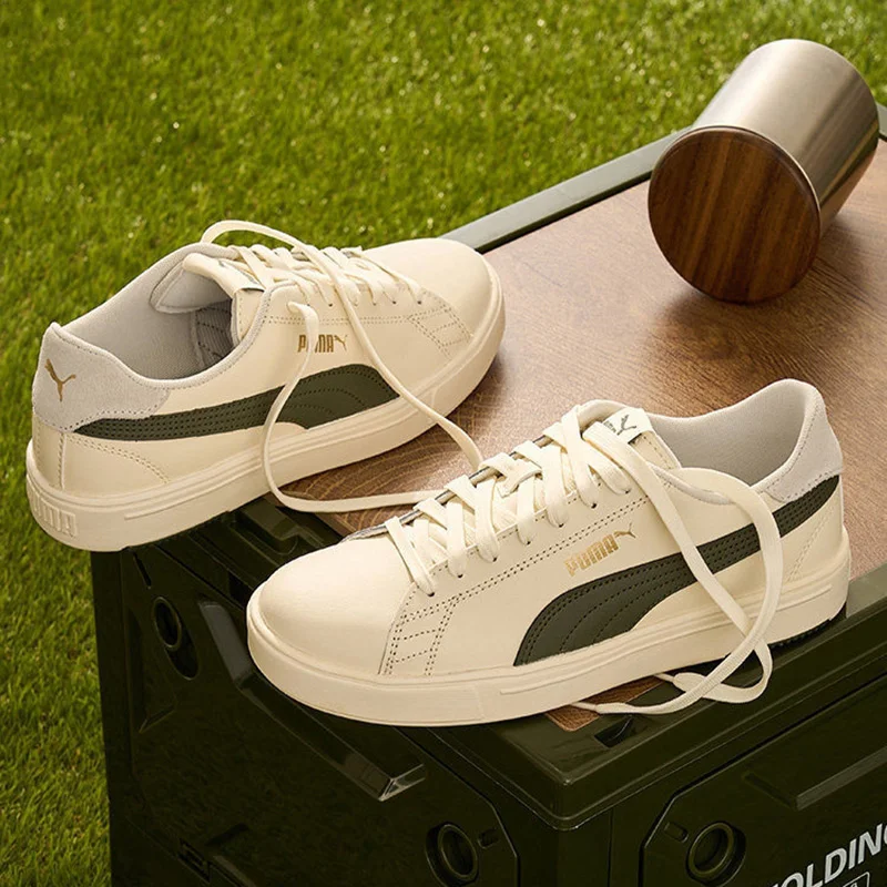 

PUMA Unisex Low Top Sneakers 374902-13 Leather Upper Suede Heel Tab Color Block Rubber Outsole Casual Shoes