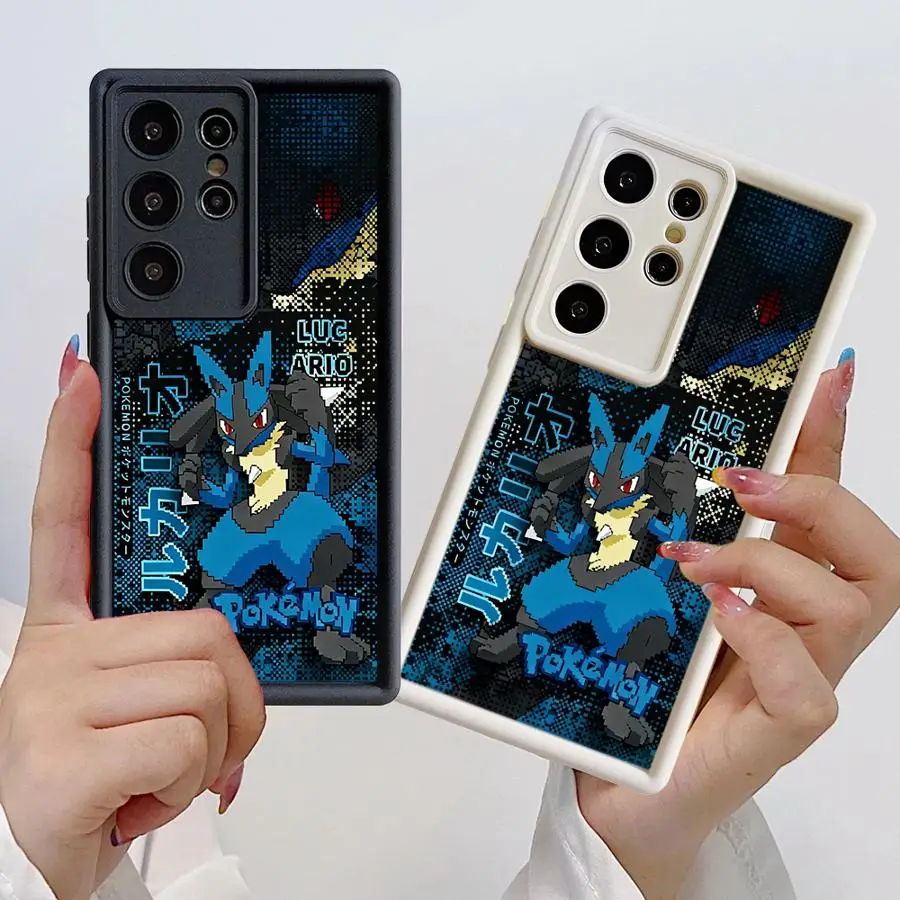 Handyhülle für Samsung Galaxy S26 Ultra S20FE S24 Plus S21 S24Ultra S23 FE S25 S25 Edge S22 Retro Pixel P-Pokemons