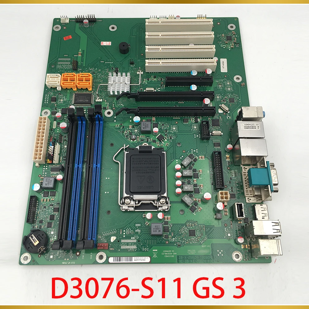 For Fujitsu Industrial Motherboard W26361-W2862-Z4-02-36 W26361-W2862-X-02 D3076-S11 GS 3