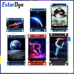 Estardyn TFT Display 0.96/1.3/1.44/1.77/1.8/2.0 inch IPS 7P SPI HD 65K TFT Full Color LCD Module ST7735 Drive For Arduino