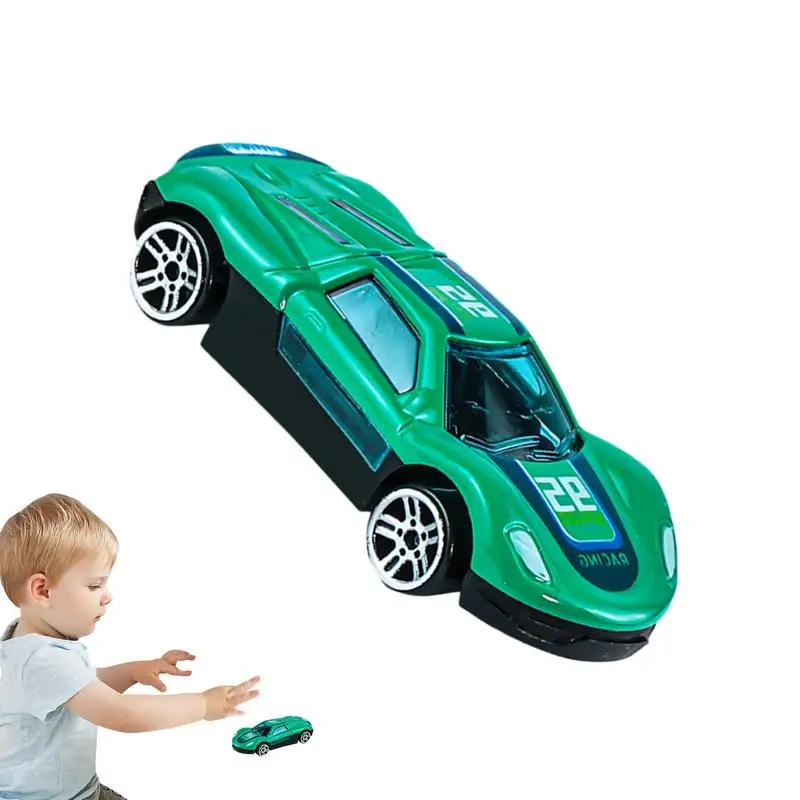 

Race Car Toy Alloy Push Sliding Toy Car Model Fast Speed Racing Sport Toy For Christmas Children's Day And Birthday Gifts