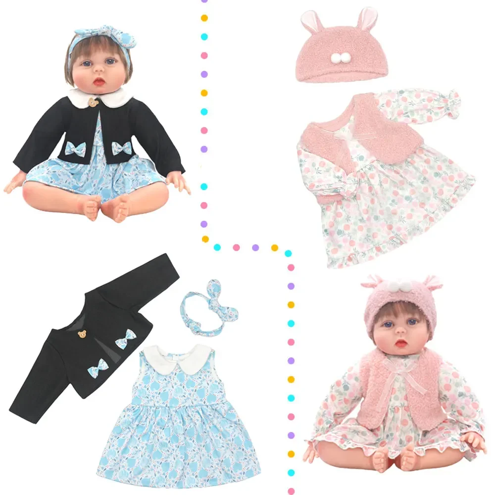 2025 New Lovely Jumpsuits For 20-22 Inch Baby Reborn Doll 50-55cm Doll Clothes And Accessories - Image 6