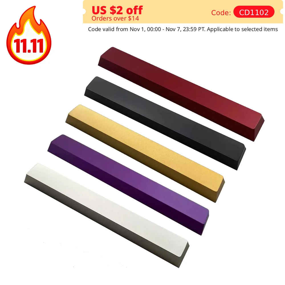 

Колпачки для клавиш пробела, колпачки для механической клавиатуры, вишневый профиль, игровая клавиатура пробел, красный, черный, серебристый, золотой, зеленый, синий, фиолетовый, колпачок для клавиш